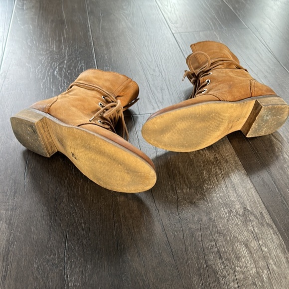 Hibou Frocata brown lace up boots size 36 - Picture 8 of 11